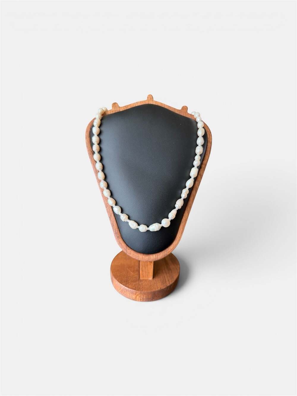 Vintage Natural Freshwater Baroque Pearl Necklace